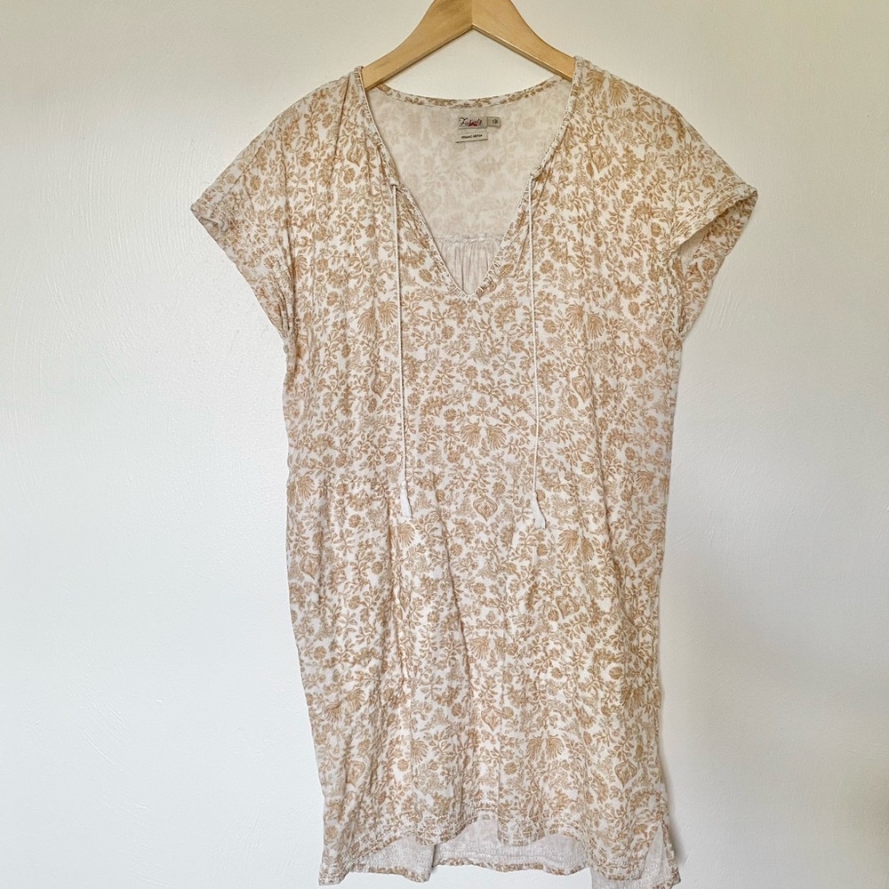 Faherty Floral Mini dress